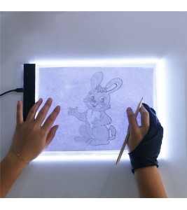 Ultra-thin A4 LED Light Box Writing Painting Tracing Board - Style 2#: 335x233mm/With Adjustable Brightness