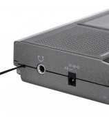 FM/AM/SW Radio Multiband Digital Stereo Radio Receiver with Earphone Output Time Display Alarm Clock Function