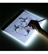 LED Graphic Tablet Writing Painting Light Box Tracing Drawing Board A4 Copy Table 235x330mm [CE Certified] - Smart Brightness Memory Function
