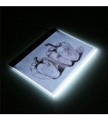 LED Graphic Tablet Writing Painting Light Box Tracing Drawing Board A4 Copy Table 235x330mm [CE Certified] - Smart Brightness Memory Function