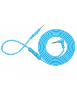 Line-control Audio Cable for BOSE QC25 Headphones with Mic Volume Control Cord Line - Baby Blue