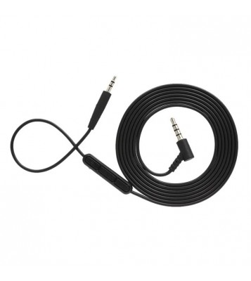 3.5mm to 2.5mm Audio Cable for BOSE OE2 Headphones Cord Line - With Mic Volume Control