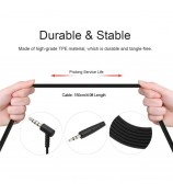 3.5mm to 2.5mm Audio Cable for BOSE OE2 Headphones Cord Line - With Mic Volume Control