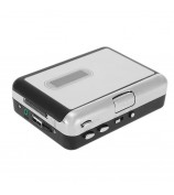 EZCAP231 Cassette Tape-to-MP3 Converter Save into USB Flash Disk Auto Partition Standalone Recorder with Earphone