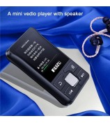 RUIZU X55 1.5-inch Screen BT MP3 Portable Music Video Player with Speaker FM Radio Recording