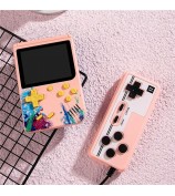 G50 Handheld Game Console with 500 Classical Retro Games 3.0 Inch Full-color Screen Rechargeable Battery Game Player - Blue